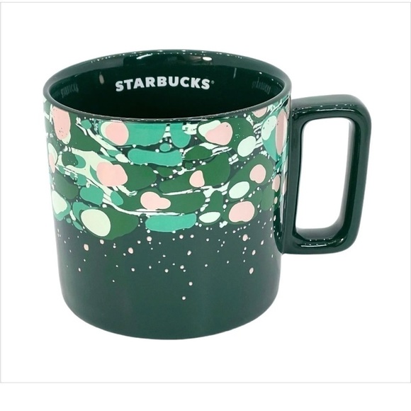 Starbucks Other - 2022 Starbucks Christmas Pink & Green Cup Mug